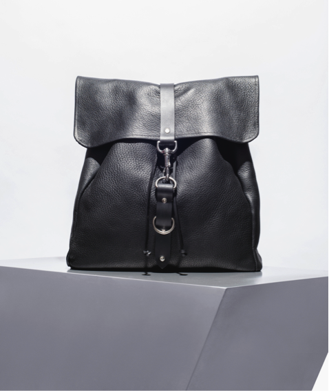 Sonya Lee, Queen West Toronto, handmade handbags, Leather handbag with Buckle